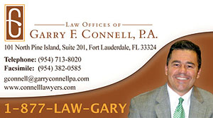 Garry F. Connell Business Card